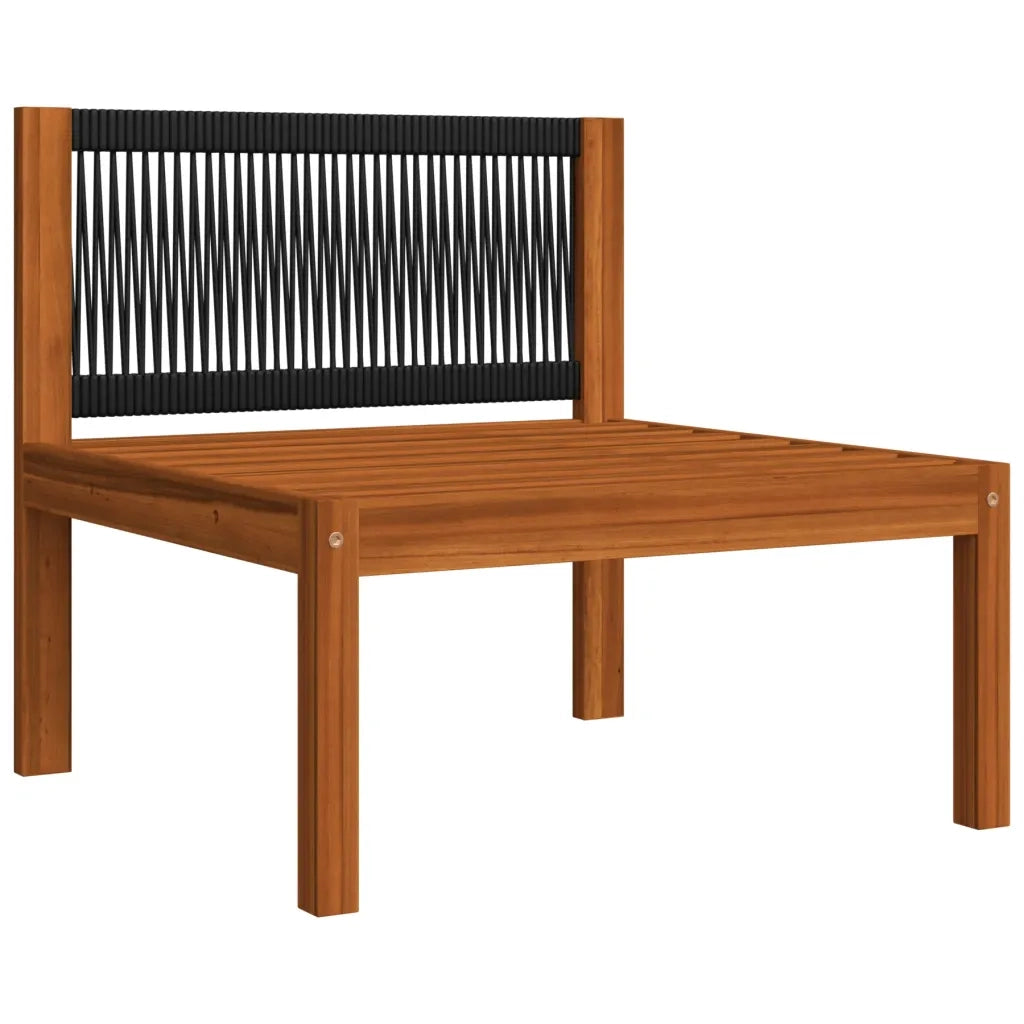 Set da giardino 4 pezzi con cuscini crema 63x63 cm 3057903