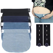 Estensione per cintura 4 pezzi - Estensibile - Allungamento cinturone - Cinturino per gravidanza - Multicolore - Leggero - Allungamento per pantaloni