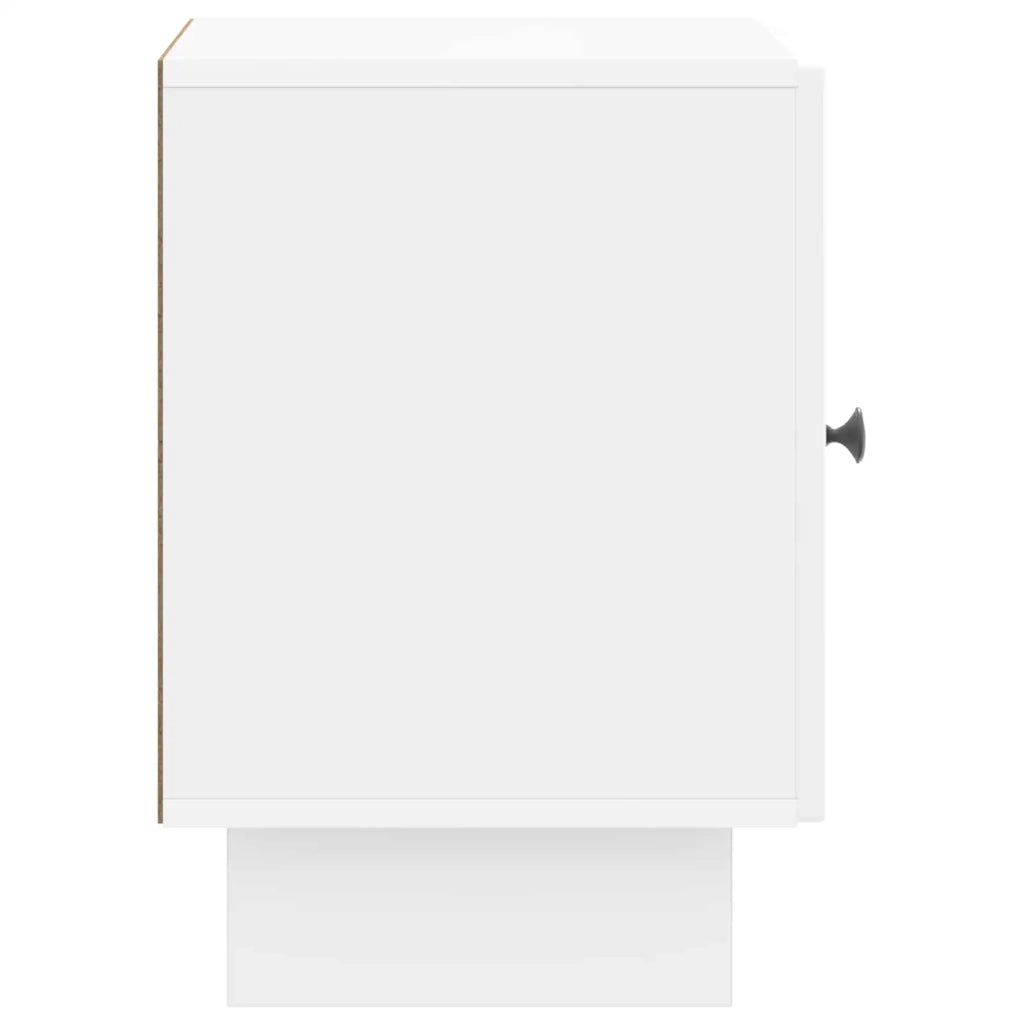 Armadio da Notte 2 pcs Bianco Lucido 43 x 34,5 x 50 cm 893884