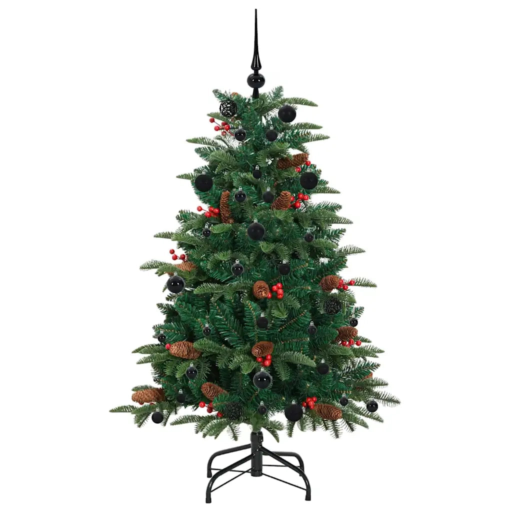 Albero di Natale artificiale con 150 LED Verde 150 cm 3395542
