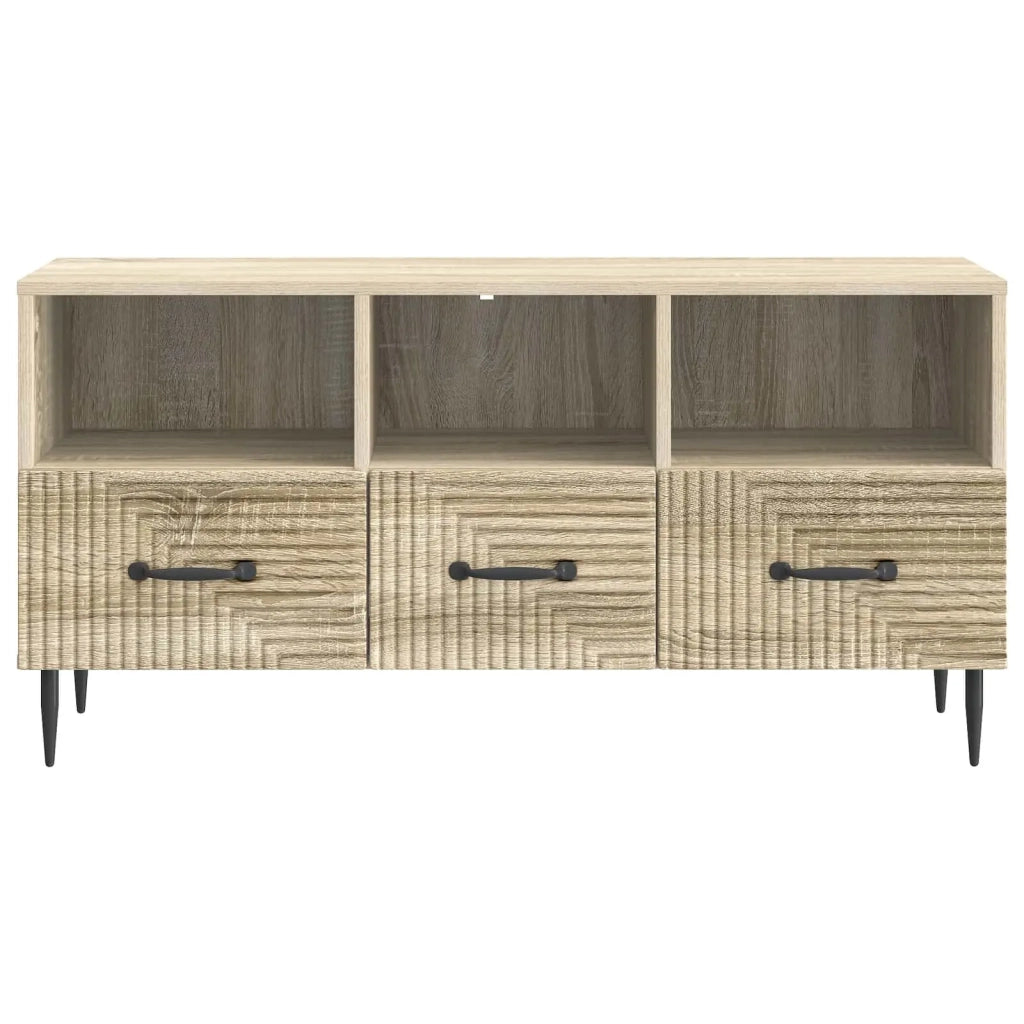 Mobile TV Rovere Sonoma 102 x 34,5 x 50 cm Legno ingegnerizzato 894907