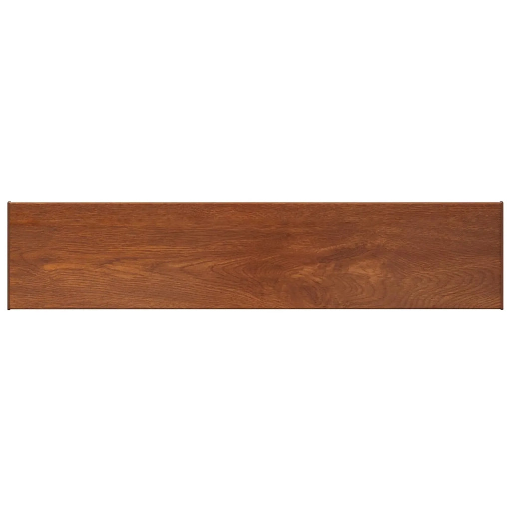 Soglia della Finestra Legno Marrone 120 x 35 x 4,5 cm PVC 42046918
