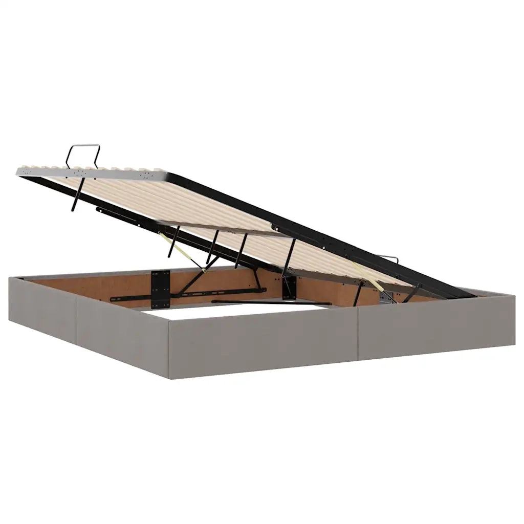 Letto con contenitore e materasso Talpa 160 x 200 cm Poliestere 3399673