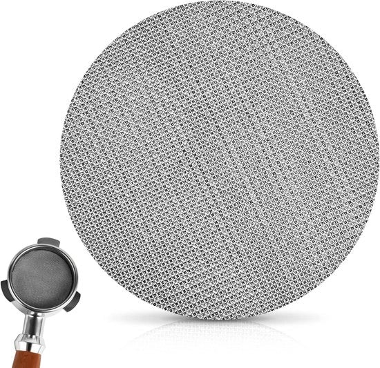 Filtro a Puck Rinnovabile, Schermo di Sostituzione per Portafiltro da 58 mm, Acciaio Inossidabile