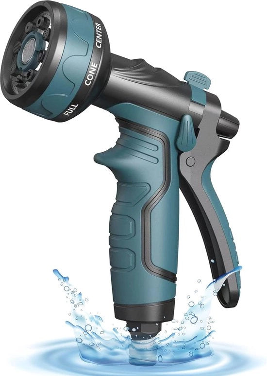 Spaziale Spuitpistola per Giardino e Auto con 8 Ingombri di Acqua Regolabili
