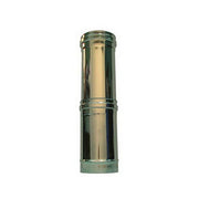Elemento telescopico canna fumaria DN 150 tubo acciaio inox 316