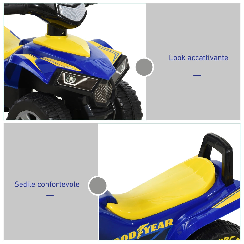 Casetta Giocattolo per Bambini ¨C Zephmum ¨C Blu e Giallo, 60x31x42cm