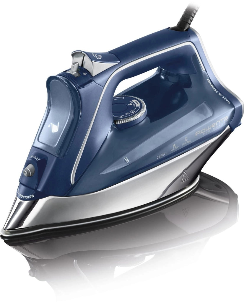 Rowenta DW8215 PRO MASTER Ferro da Stiro a Vapore 2800 W 45 g-min colpo vapore 200 g-min piastra Microsteam 400 colore Blu