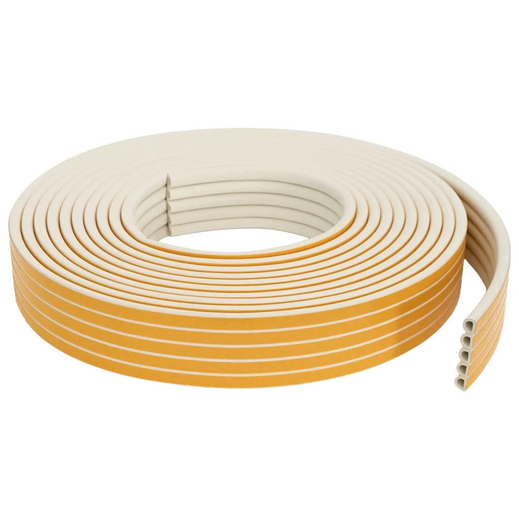 Nastro adesivo per finestre Bianco 14 x 12 mm 12 m Schiuma EPDM 42038190