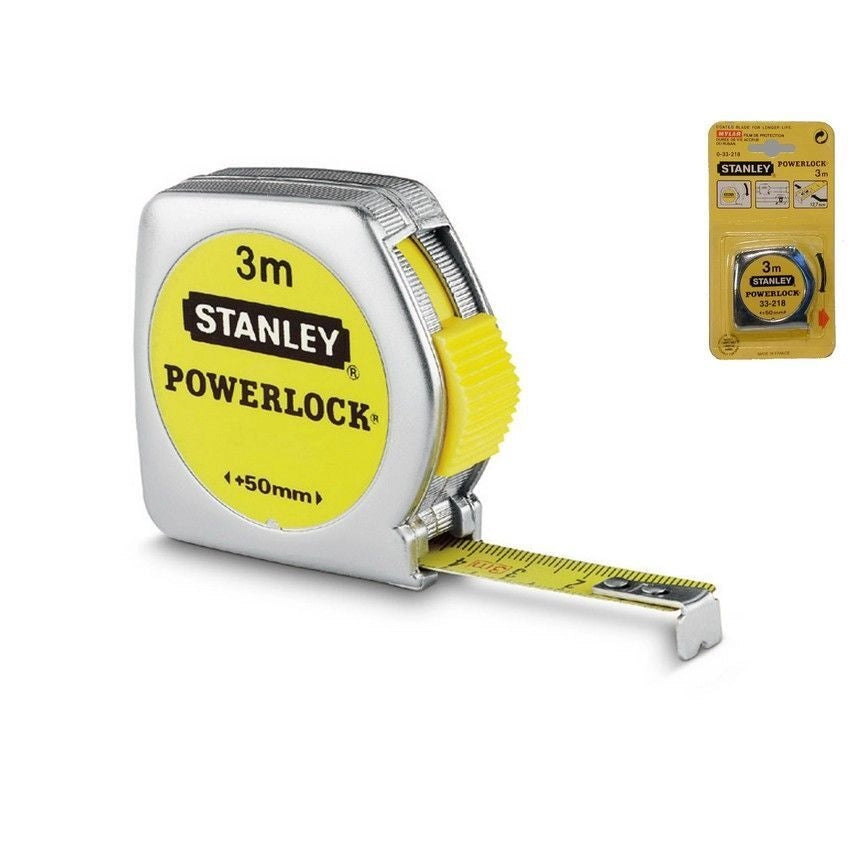 Stanley Flessometro Powerlock Mt 10X25 1.33.442