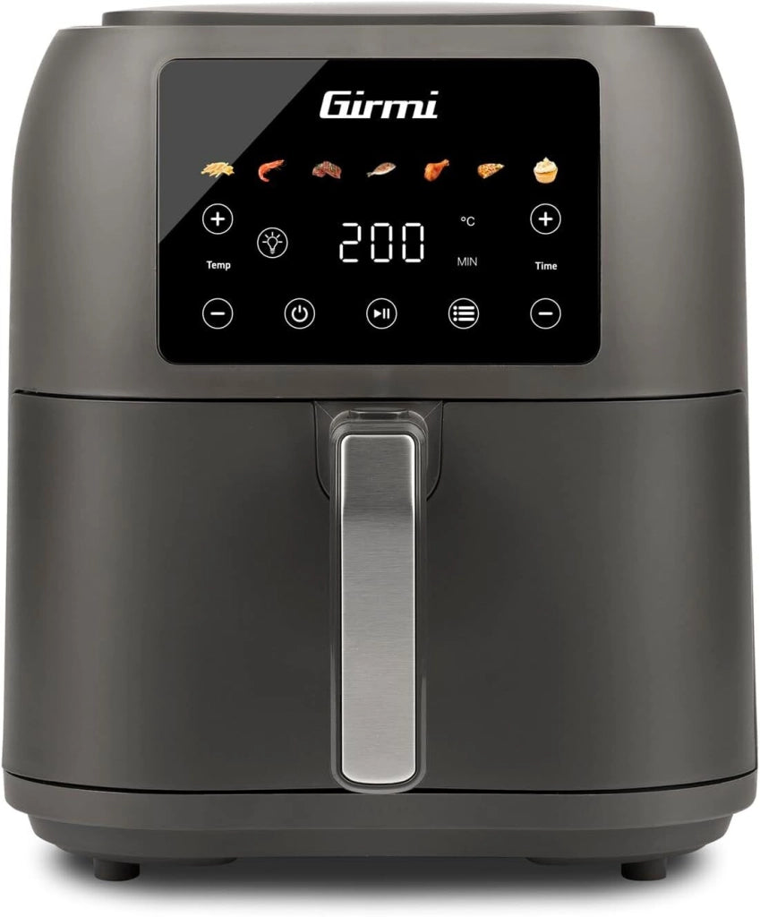 Girmi FG92 Singolo 8 L 1700 W Friggitrice ad aria calda Grigio