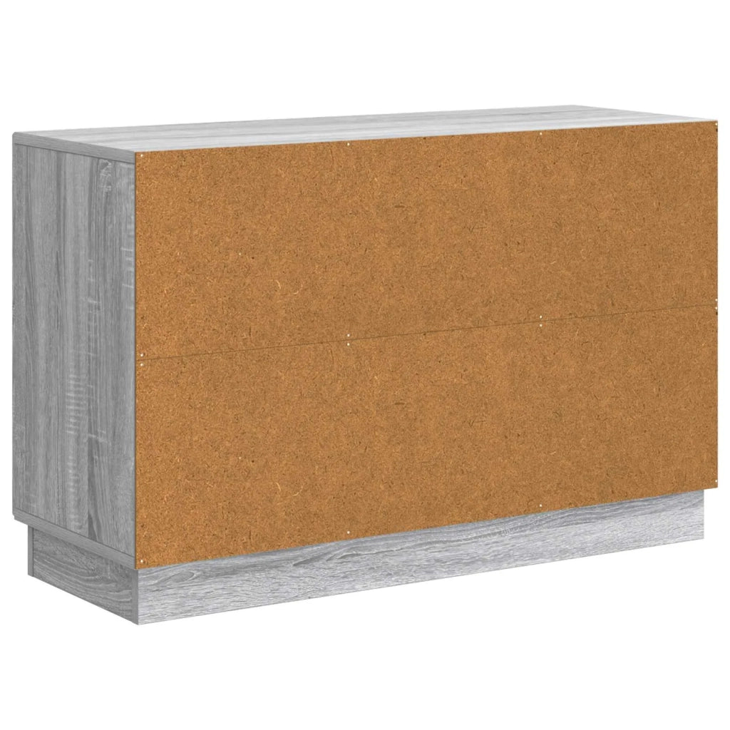 Credenza | Madia | Buffet da pranzo | Armadio da pranzo Grigio Sonoma 89 x 34,5 x 57 cm Legno ingegnerizzato