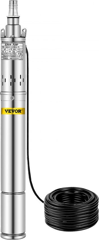 Pompa ad alta pressione da 4" 1100W 190L/min