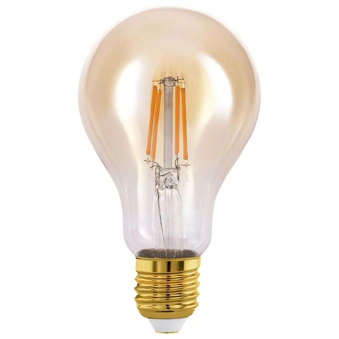 Eglo 11837 Lampadina LED E27 BR150 4W 380lm 2200K Dimmerabile Classe F colore Ambra