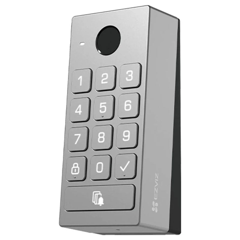 EZVIZ DL01BCP - TASTIERINO SMART PER SERRATURA - SBLOCCO CON IMPRONTA DIGITALE, CODICE, SCHEDA