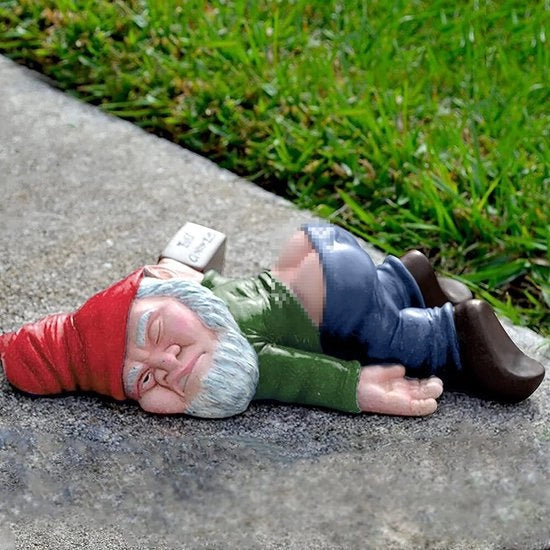 Decorazione per Giardino a Mano Fatta - Statua di Gatto - Decorazione per Esterno - Hars di Alta Qualità - Impermeabile - Resistente ai Raggi UV - Progetto Creativo
