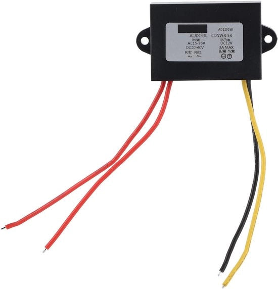 Convertitore AC-DC 24V a 12V 3A Regolatore per Audio Auto Motor Step Down Modulo con Indicator LED