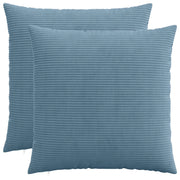 Federa 2 pcs HEERLEN Blu 80 x 80 cm corduroy 913591