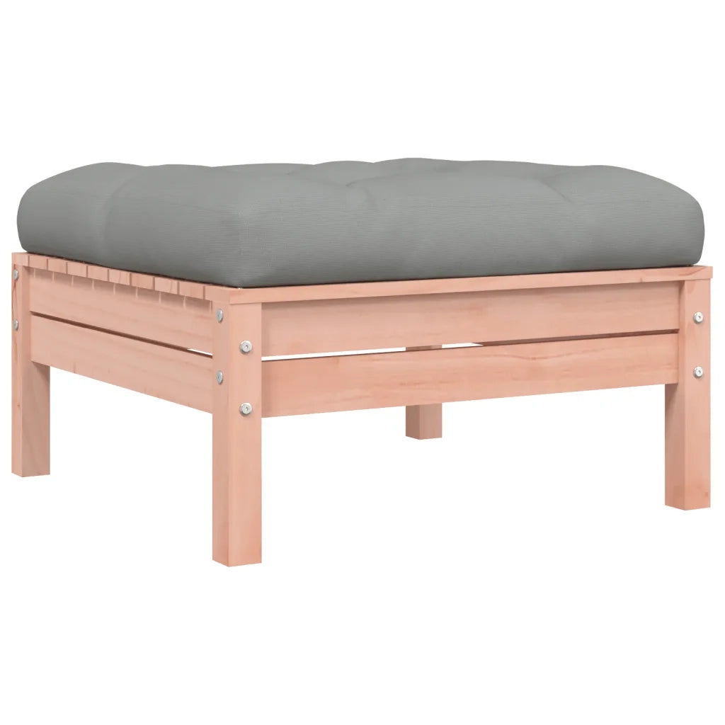 Set Divani Giardino 10 pz con Cuscini Massello Abete Douglas 3299601