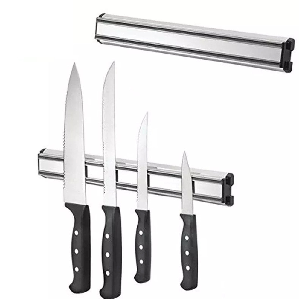 Trade Shop - Barra Magnetica Porta Coltelli Cucina 40cm Supporto Calamita Magnetico Utensili -