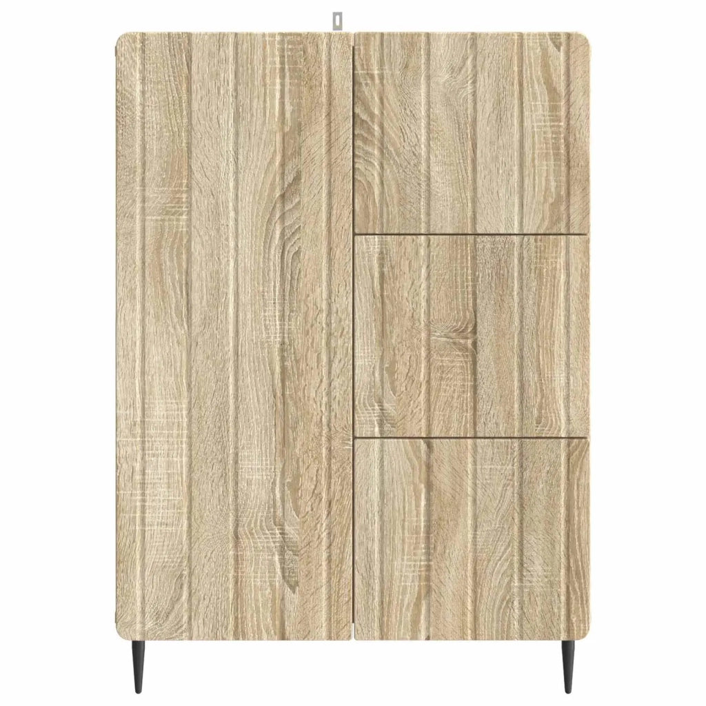 Credenza Rovere Sonoma 66 x 34,5 x 91,5 cm Legno ingegnerizzato 894397