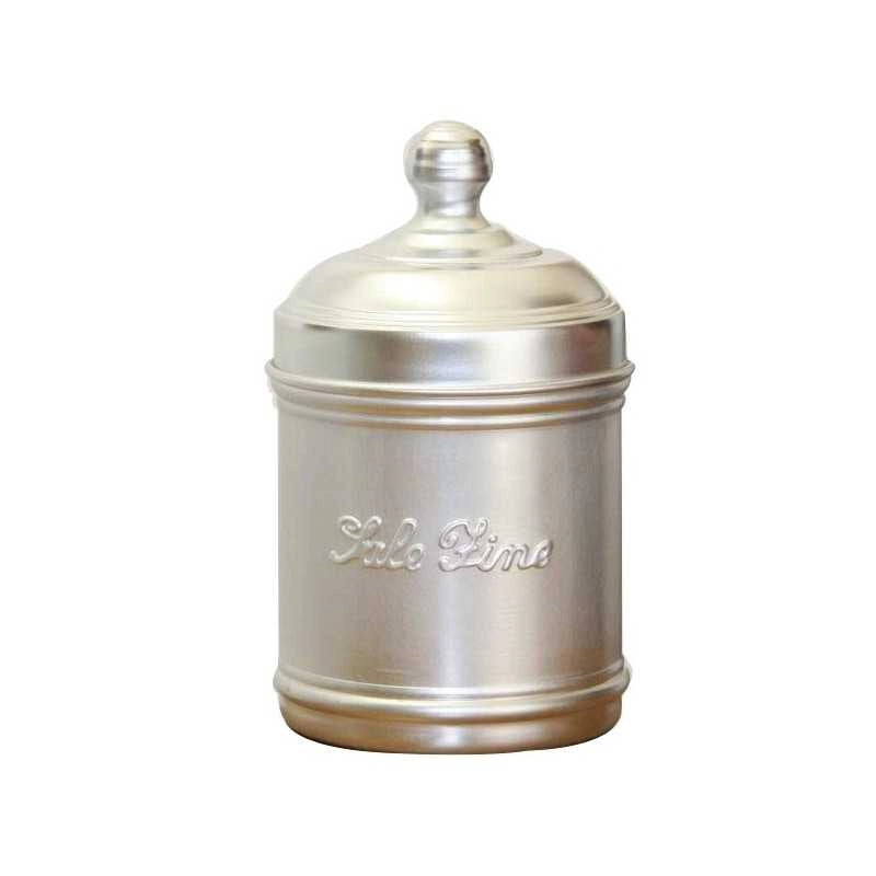 Barattolo Alluminio Sale Fino cm 10 h 12 Ottinetti