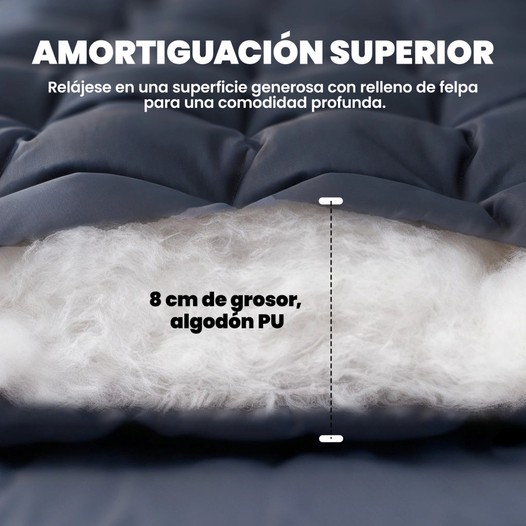 Letto da Campeggio Pieghevole ¨C Minimal ¨C Grigio Scuro