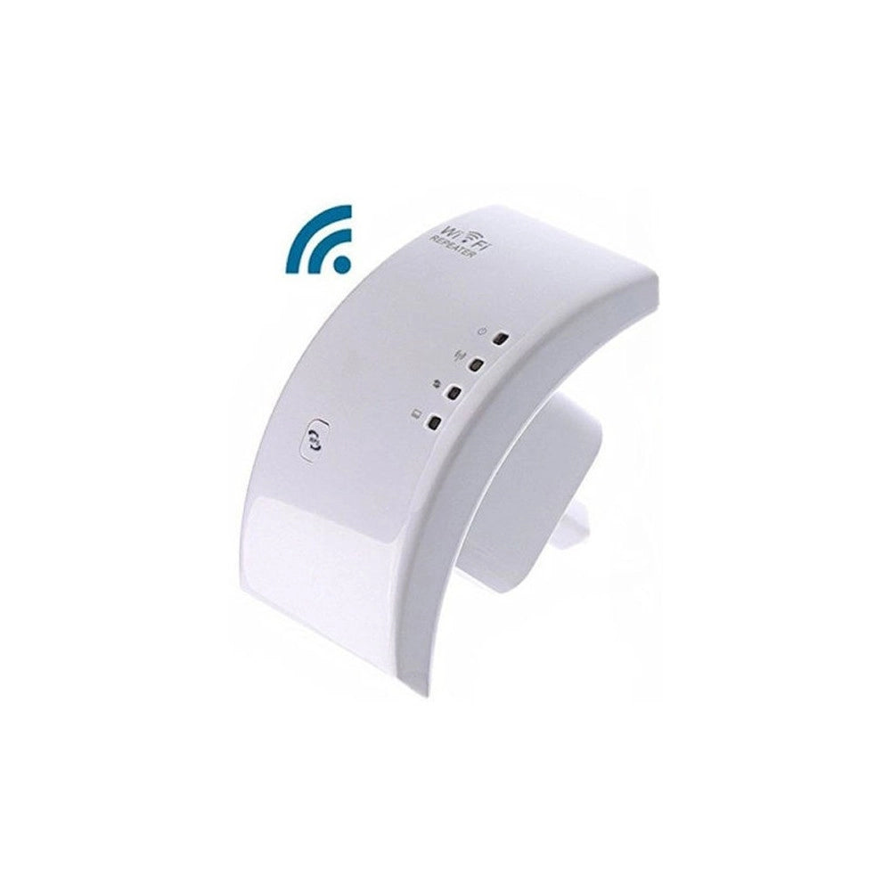 Trade Shop - Wireless-n Wifi Repeater 300 Mbps Ripetitore Amplificatore Lan Rete Wps -