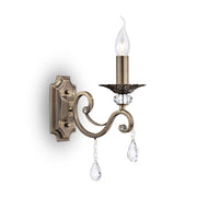 Lampada da parete Royal Classic in Metallo Grace Ottone