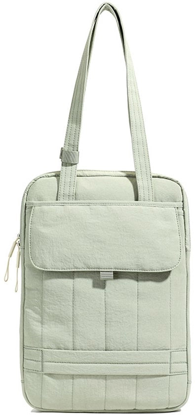 Hoes per computer 15" e più, borsa portatile (verde)