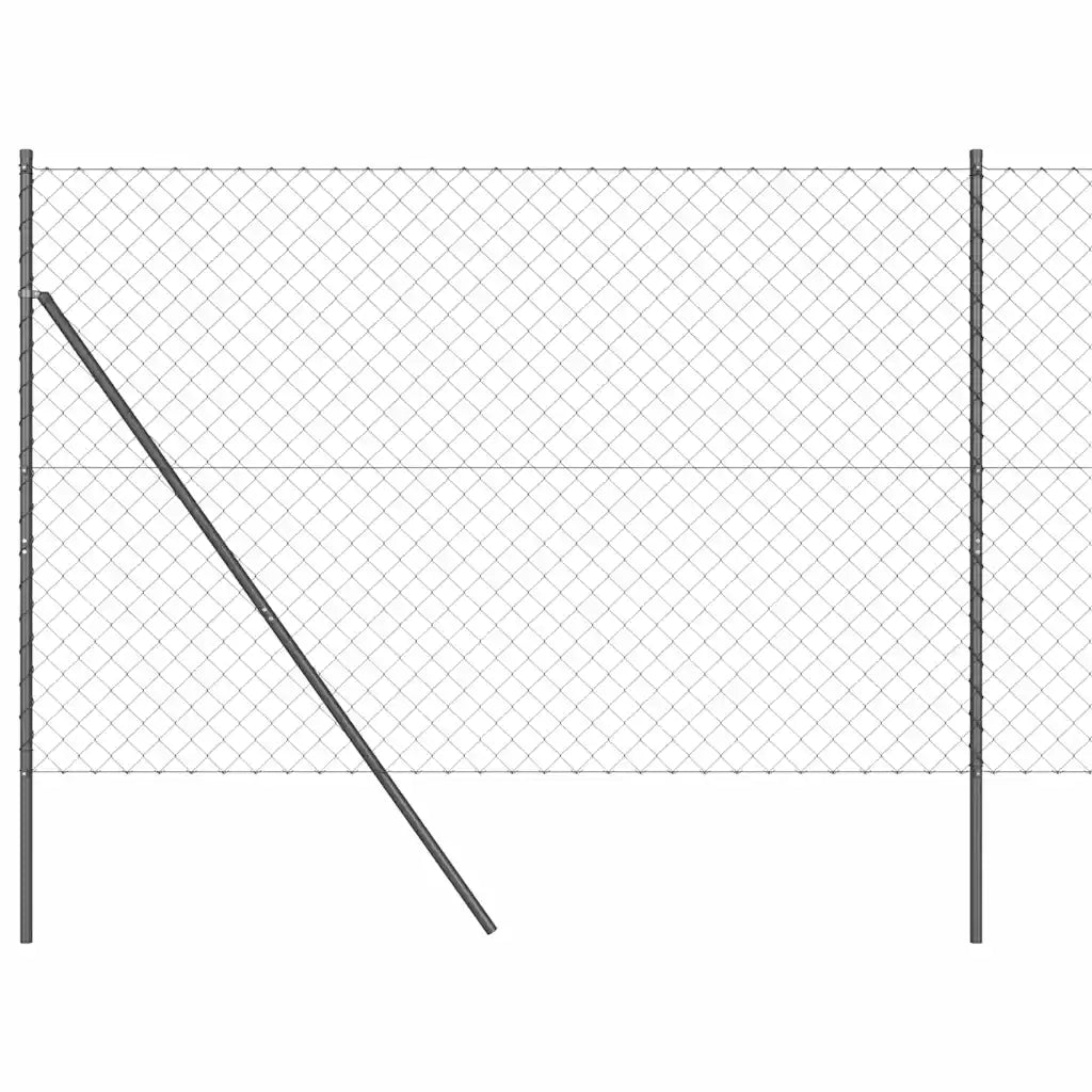 Palo della recinzione Grigio 25 x 1,5 m (mesh 60 x 60 mm)