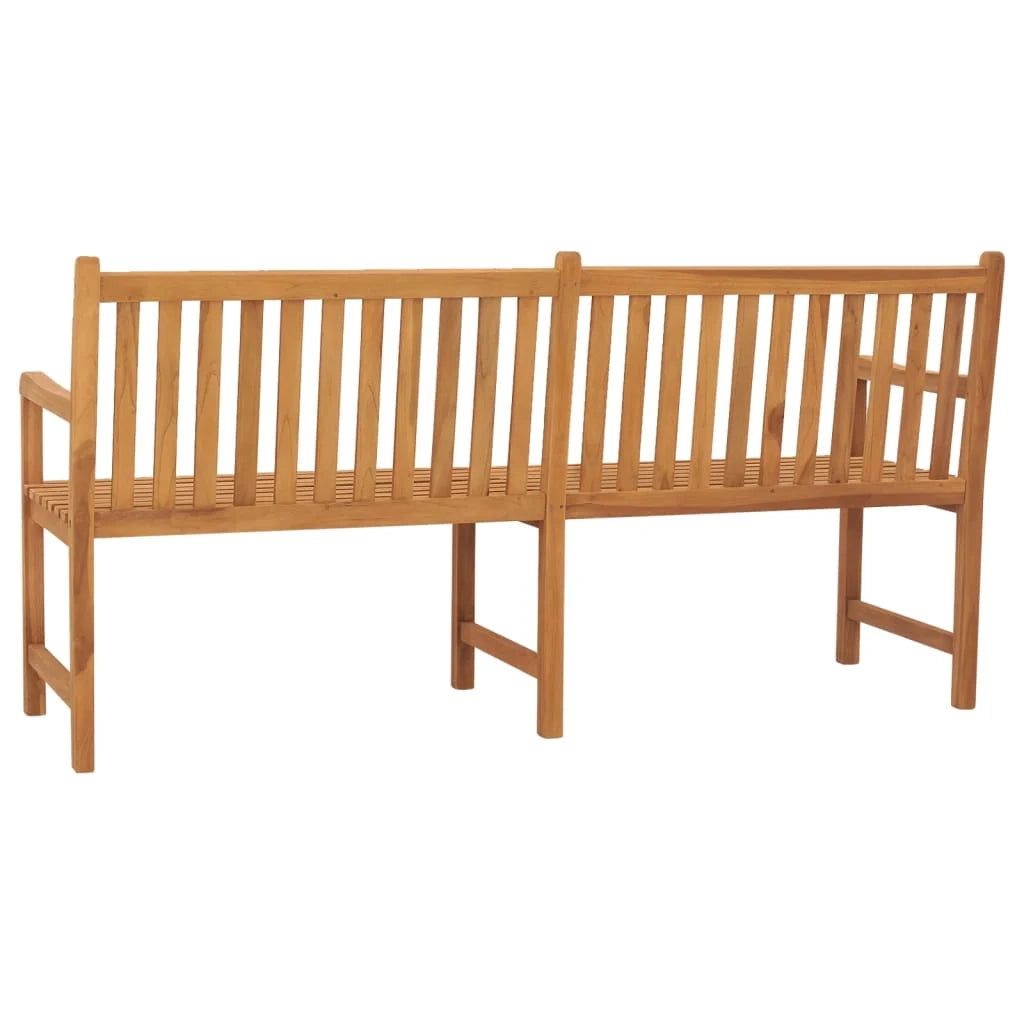 Panca da giardino mobili da esterno per patio terrazza 180 x 60 x 90 cm legno massello di teak 02_0011272