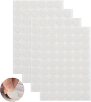216 pezzi/4 fogli coperchi a vite da schermo Ø 21 mm - Coperchi in legno impermeabili per mobili - Coperchi a vite per fori di viti di mobili
