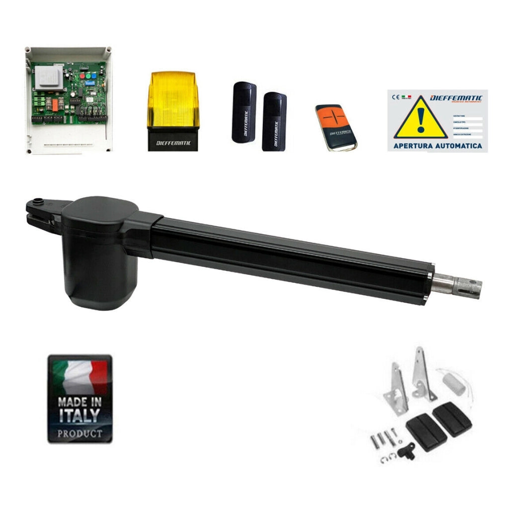 Kit BHE 400 automazione universale apricancello mono anta DIEFFEMATIC 230V