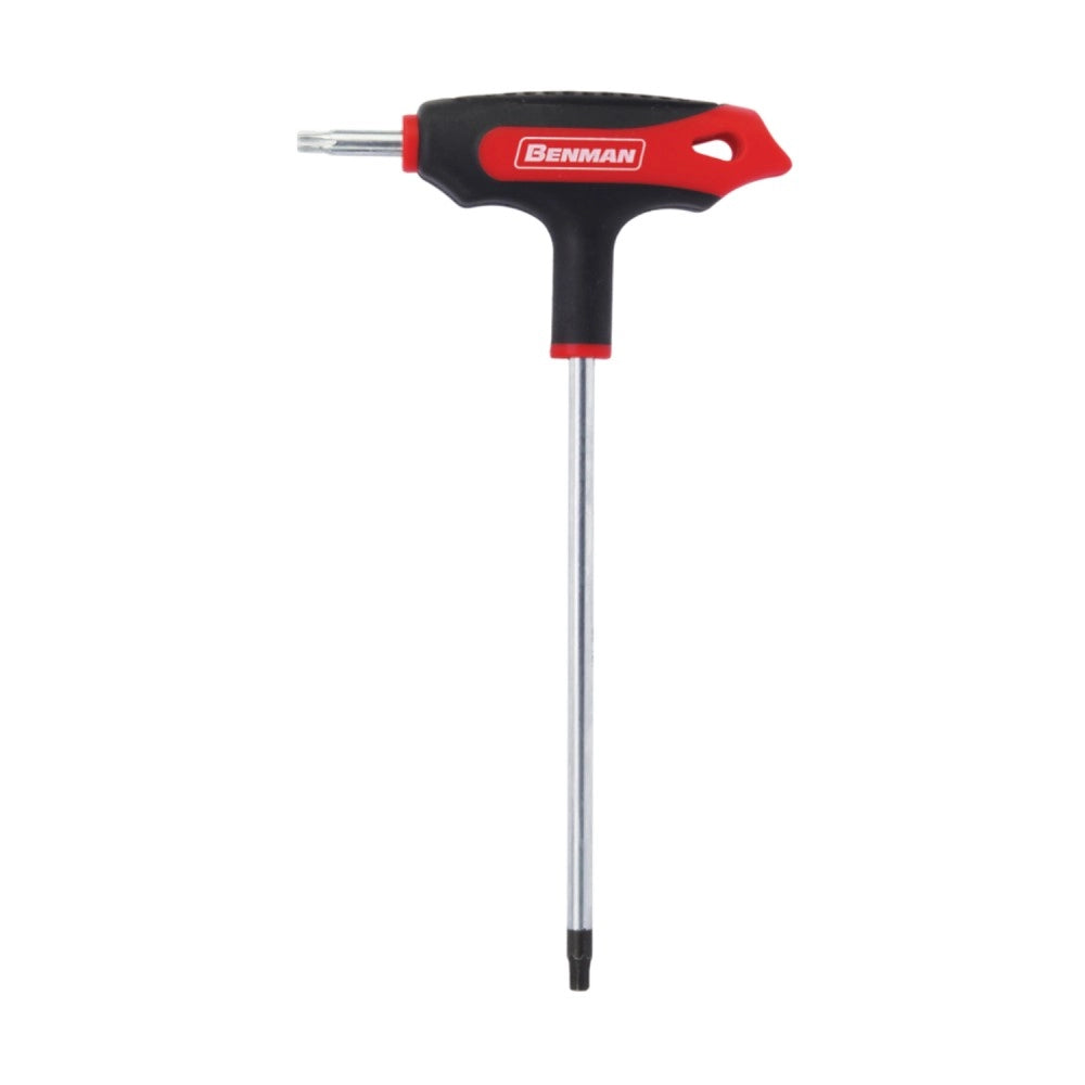Benmam t30 chiave torx forato con manico a t