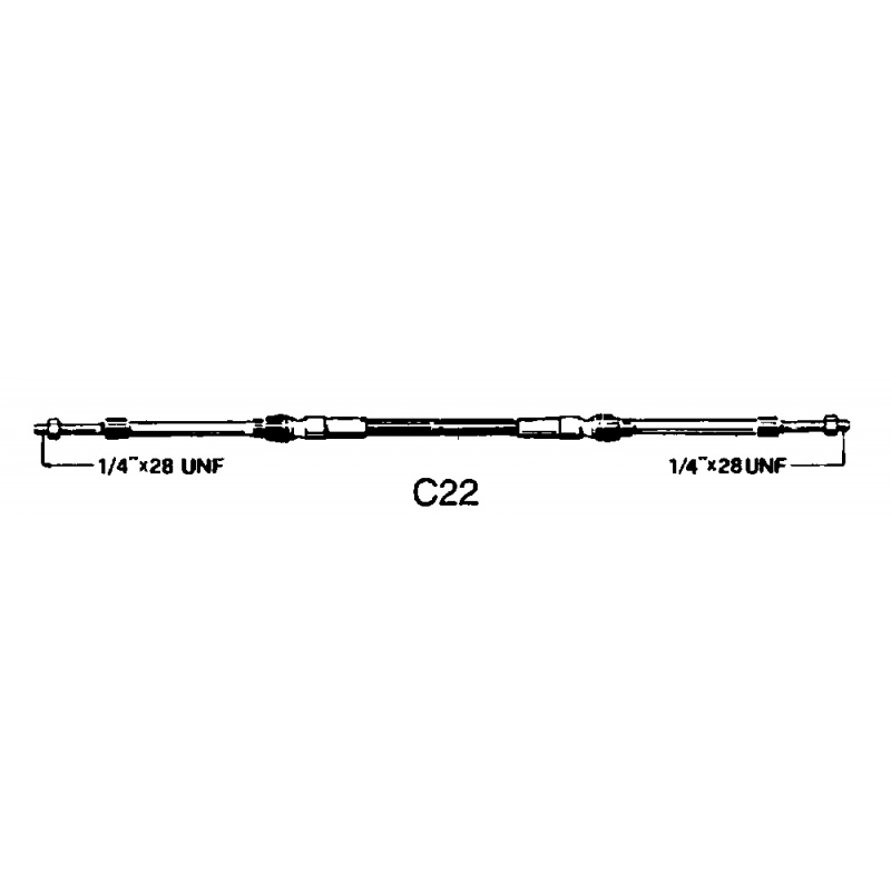 CAVO  C22 DA 8' CABLE C22 FT 16'