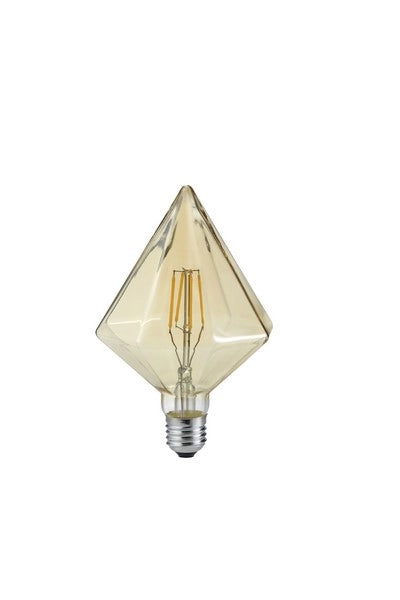 Lampadina decorativa LED E27 ambra 4W 2700K Trio