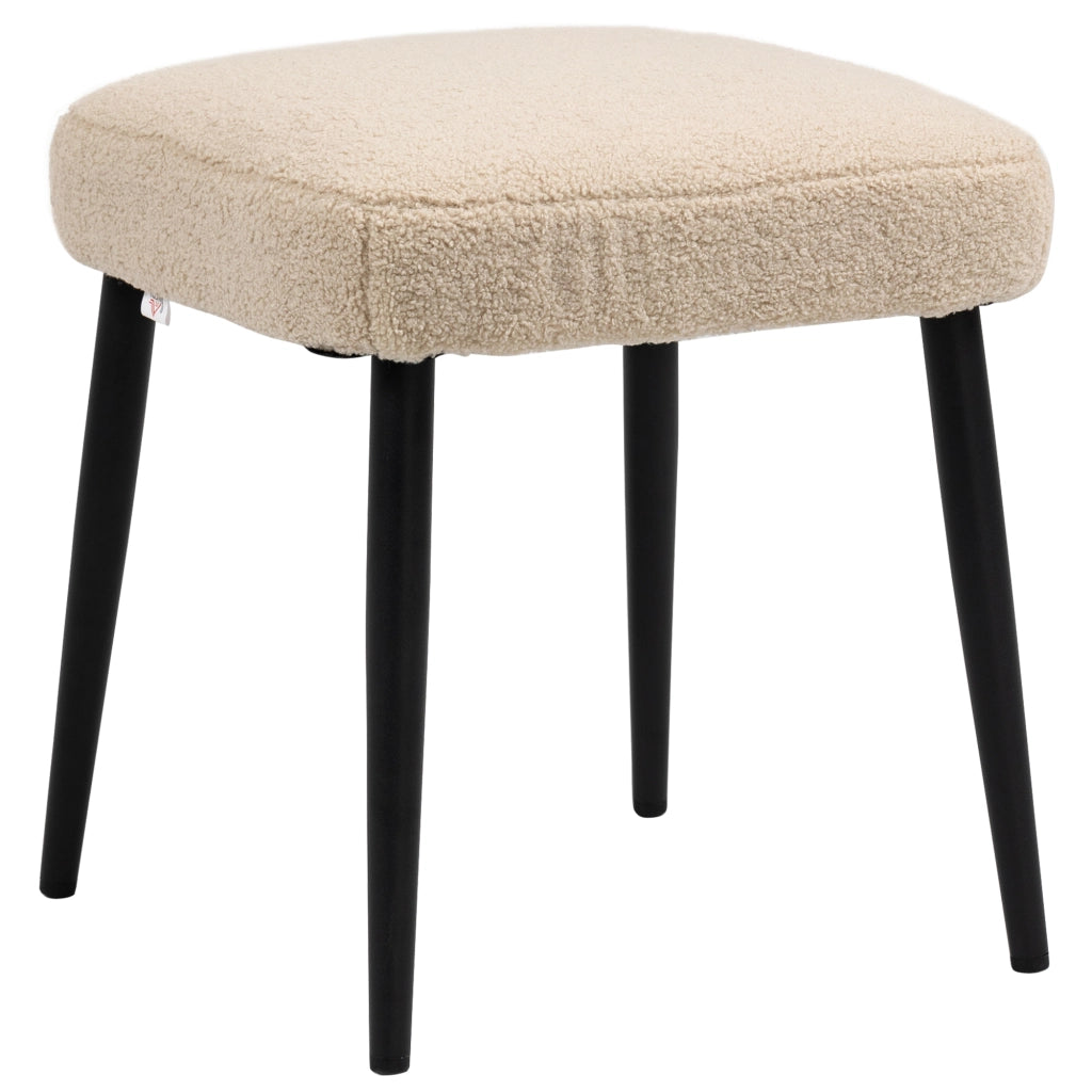 Pouf Teddy ¨C Minimal ¨C Beige