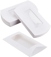 Set di confezione per dolci al cioccolato - 30 pezzi - Confezione in cartone - Materiale di confezione - Confezione per dolci al cioccolato bianchi - Piccola scatola - 7,1 x 12,2 x 2 cm - Set di confezione