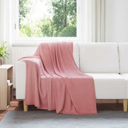 Coperte da Pile 24 pcs Rosa 170 x 130 cm Panno