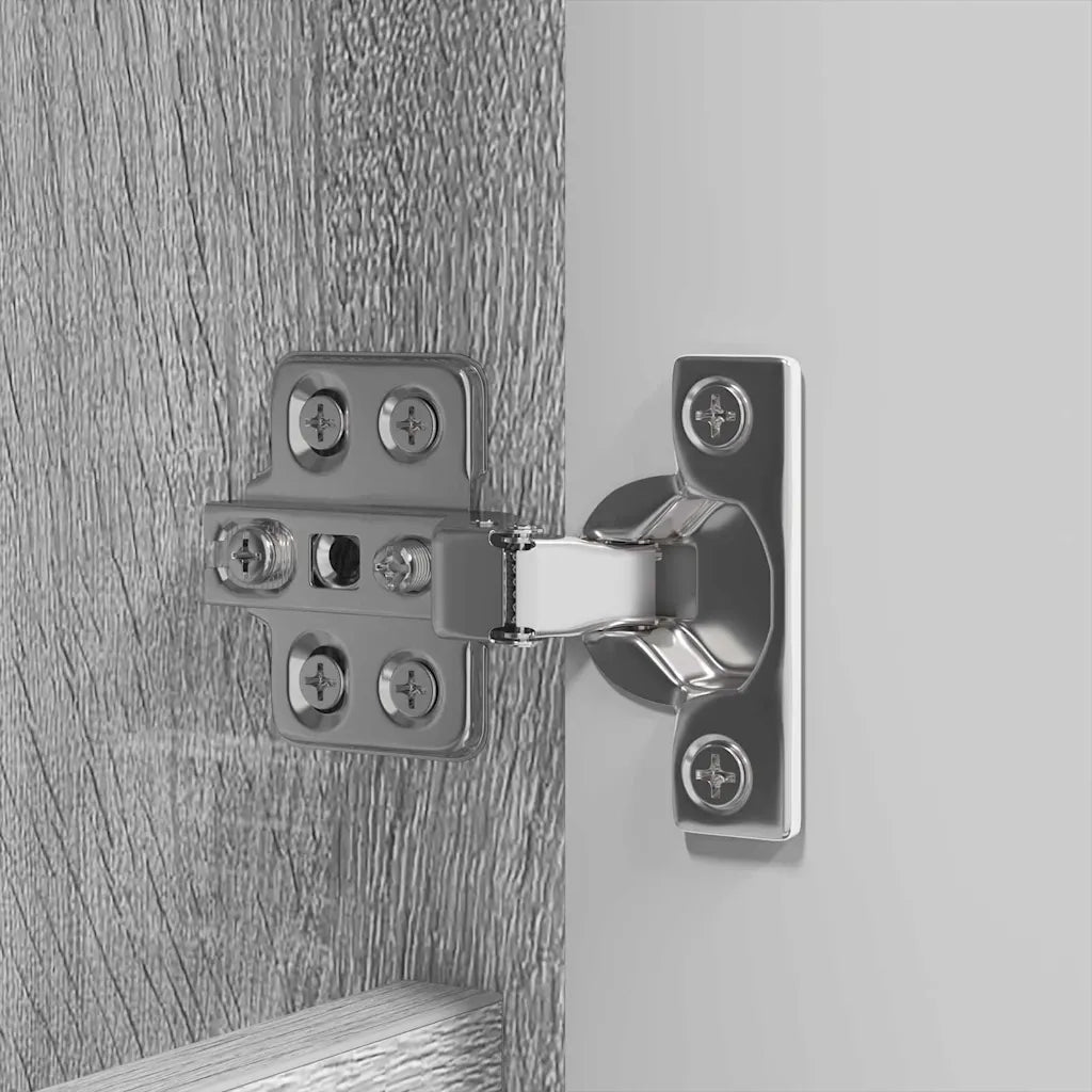 Mobiletto per specchio da bagno Grigio Sonoma 60 x 20 x 60 cm 888783