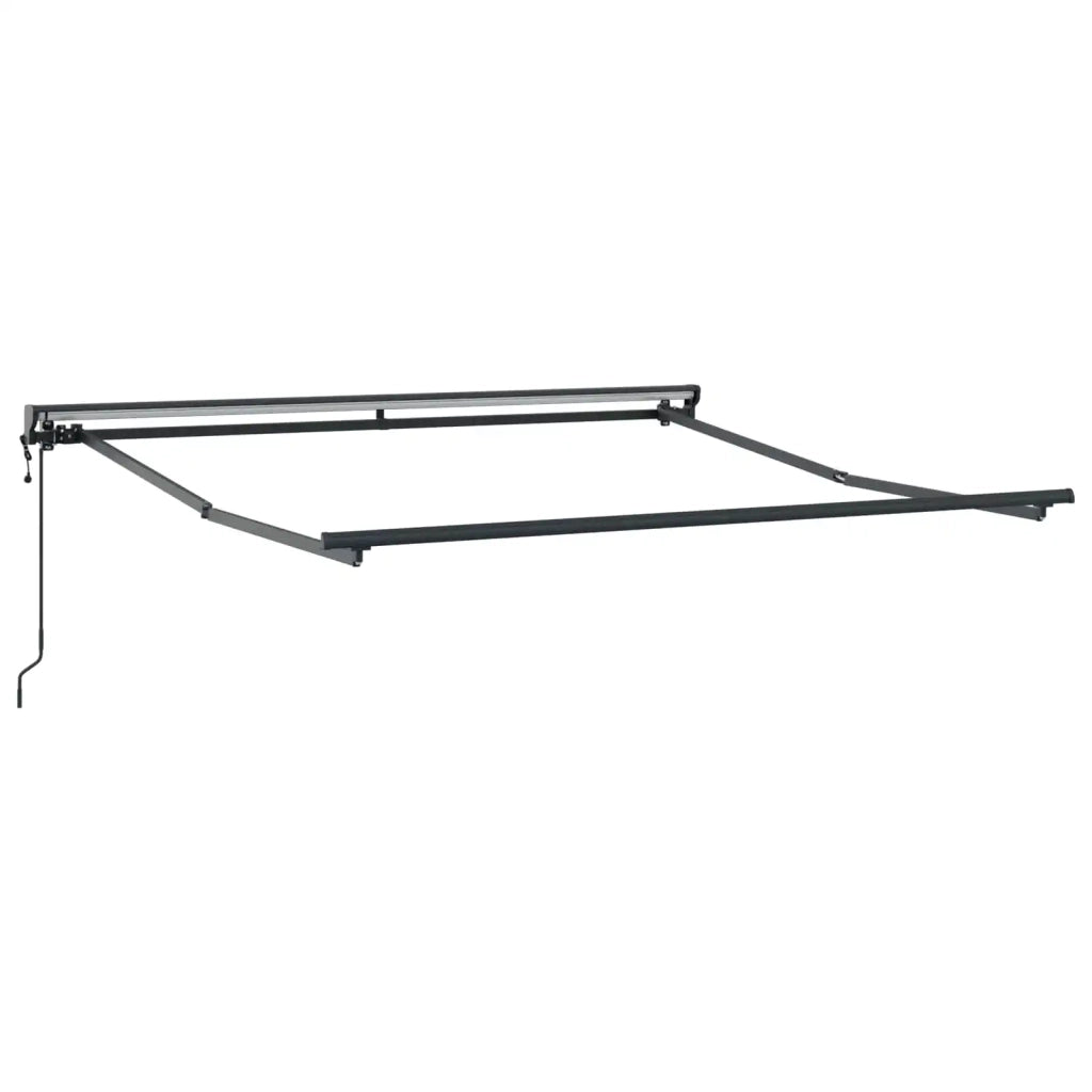 Struttura della tenda-Telaio per tenda da sole Antracite e Bianco 300 x 250 cm 580237
