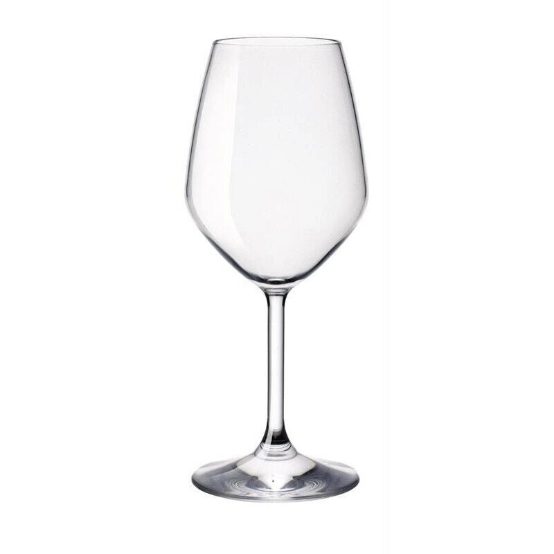 RESTAURANT CALICI PER VINO BIANCO IN SET DA 2 PEZZI REASLIZZSTI IN VETRO
