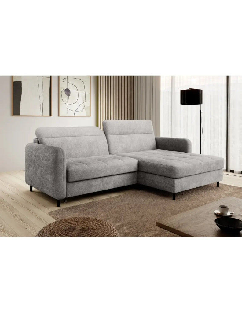 Divano ad angolo collezione GOUMSI colore Grigio scuro