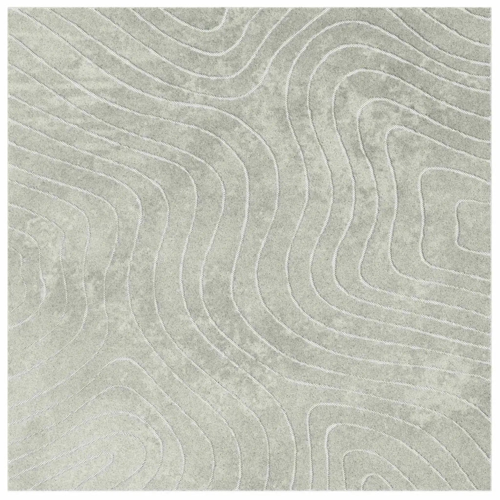 Tappeti per area | Tappeti a zone Quadrato PALMERAS Verde 240 x 240 cm