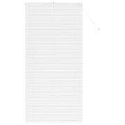Tendaggi a Veneziana | Tenda a lamelle Bianco 220 x 100 cm Alluminio