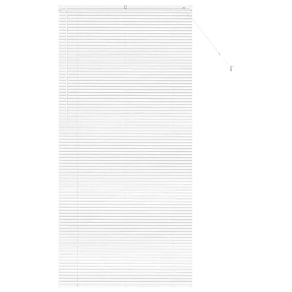 Tendaggi a Veneziana | Tenda a lamelle Bianco 220 x 100 cm Alluminio