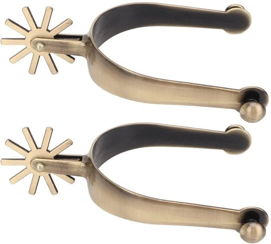 Accessori per Cavalieri - Sporgenature Resistenti all'Ossidazione - Miscela a Guscio - Vintage - Professionale - Cowboy - Accessori Spettacolari per Cavalieri