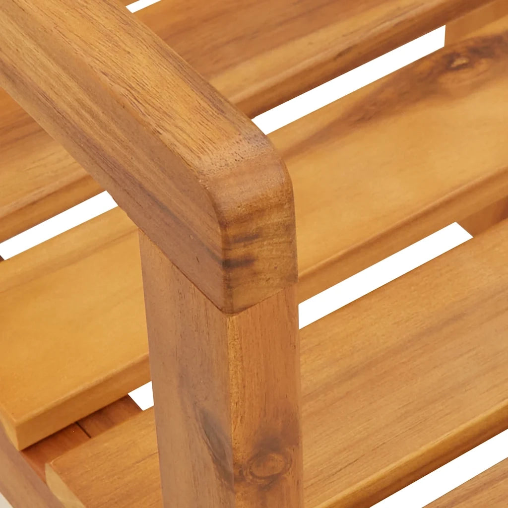 Sedie da Giardino 4 pz | Sedie da Esterno 50x53x80 cm Legno Massello di Acacia