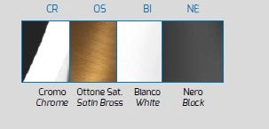 SOSPENSIONE OTTONE SATINATO 2 LUCI SPOSTABILE VETRI PICCOLI RUBINO 1191OS-S2 SP-RU